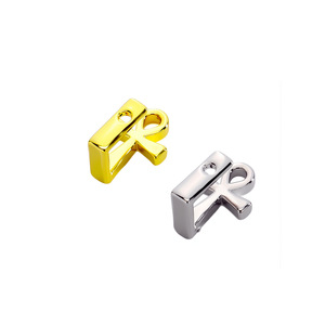 Grillz para dientes con diseño de cruz, de oro y plata, huecos, para mujer, modernos, minimalistas, adornos dentales para uso diario - Product Image 3