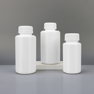 ขวดพลาสติก HDPE สีขาวเกรดอาหารสำหรับบรรจุยาเม็ด วิตามิน แคปซูล และอาหารเสริม - Product Image 3
