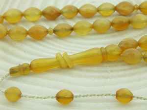 Perles de corne de buffle naturelle, tasbih artisanal, accessoires spirituels pour la méditation, la prière quotidienne et l'expression culturelle - Product Image 4