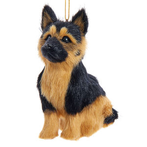 Set di Ornamenti Natalizi a Forma di Cucciolo in Pelliccia Sintetica, Adorabili Decorazioni Animali per la Stagione Festiva e la Casa - Product Image 5