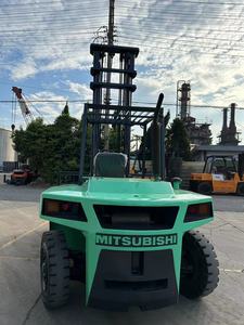 Japan Original <b>Used</b> Forklift Truck Diesel 7 Ton Mitsubishi FD70 Powered <b>Pallet</b> Stacker Mitsubishi/Heli/ Engine Side Shift Retail - Product Image 5