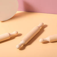 Rouleau à pâtisserie miniature en bois LOMATO pour enfants, jouet éducatif, écologique, de haute qualité, personnalisable, sûr et durable, vente en gros