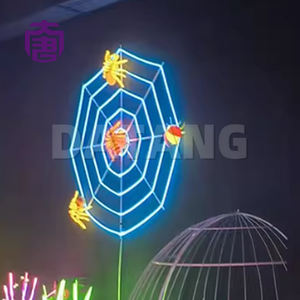 Guirnalda de Luces LED para Jardín, Decoración de Halloween y Navidad, con Diseño de Araña, para Crear una Atmósfera Especial en Exteriores - Product Image 3