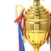 Coupe de trophée en métal pour les vainqueurs de compétitions sportives, trophée personnalisé, coupe et trophée sur mesure, grand trophée