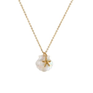 Summer Beach Vacation <strong>Jewelry</strong> Sea Star Dolphin Shell Charm <strong>Stainless</strong> <strong>Steel</strong> Necklace Collarbone Chain Simple Ocean <strong>Jewelry</strong> - Product Image 6
