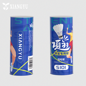 Воланы для бадминтона XIANGYU с натуральным пером, 3 штуки, прямое крепление, легкие, прочные, для тренировок и игроков клубов - Product Image 3