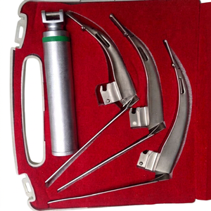 Juego de Láminas de Laringoscopio de Fibra Óptica Profesional Macintosh para Adultos y Pediátricos, Instrumentos Médicos, Proveedor Mayorista - Product Image 1