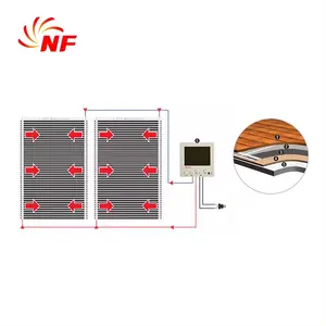 Lámina calefactora para suelo, calefacción por suelo radiante de alta calidad, película calefactora automática para SALA DE Sauna de grafeno