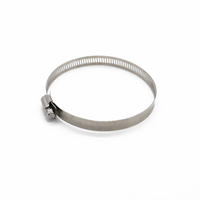 Collier de serrage américain perforé de 12,7 mm (1/2 po) pour tube, selle de tuyau, tuyau en PVC, support de collier de serrage allemand en acier inoxydable 304/201