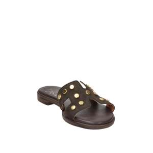 Sandalias Planas Marrones Ariel para Mujer, Talla 38, Tacón Bajo, Estilo Slip-On - Product Image 4