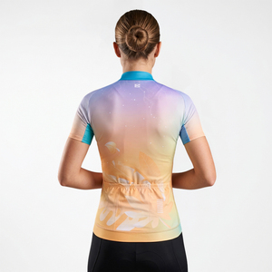 Maillot de cyclisme d'équipe hauts en Silicone plaine mince chrétien léger coupe ample homme femmes maillot de cyclisme - Product Image 2