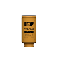 Filtre à eau et à carburant, séparateur d'huile et d'eau 326-1643 pour pièces d'excavatrice CAT 336 340 345 349 352 374 390 D2 L DL E F L