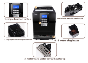 Commercial <b>Coffee</b> <b>Machine</b> Can Directly Connected to WaterSource Full Automatic Automatic <b>Coffee</b> Maker <b>Machine</b> - Product Image 5