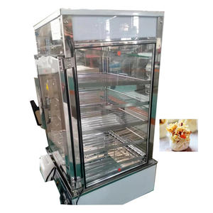 Vitrine chauffante électrique de qualité supérieure pour aliments commerciaux 220V, vitrine à vapeur pour aliments à vendre - Product Image 1
