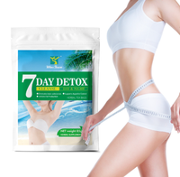 Té de desintoxicación rápida a base de hierbas, desintoxicación plana, Té adelgazante, 7 días