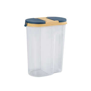 <span class=keywords><strong>2</strong></span> izgaralar tahıl saklama kutusu gıda saklama kutusu plastik kullanımlık kuru gıda saklama kabı - Product Image 1