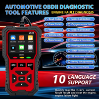 V539 2026 Nouveau Scanner OBDII Lecteur de Défauts Automobile Outil de Diagnostic et de Programmation ECU