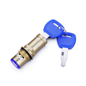 Simply <b>Lock</b> <b>Cylinder</b> 1/2 In Brass Shutoff Valve For Outdoor Water Tank Faucet Control - Product Image 1