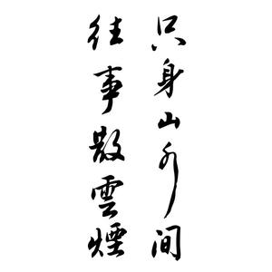 El último superventas estilo chino caligrafía texto tatuaje pegatina impermeable semipermanente tatuaje - Product Image 6