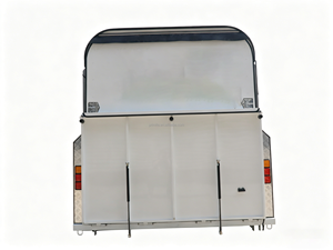 Remolque de transporte de caballos de cabeza redonda para 2 caballos, de carga angular, estándar, para carreras, Australia - Product Image 2