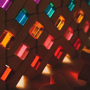 Bloques de construcción de madera con gemas acrílicas, 38-50 piezas, juguetes educativos para niños de 2 a 6 años - Product Image 4