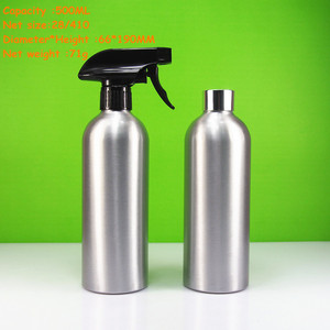 500ml aluminum trigger sprayer bottle