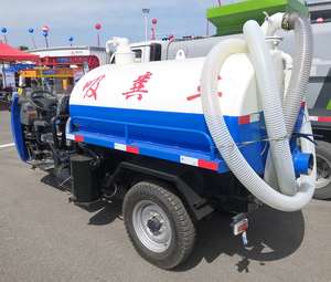 <span class=keywords><strong>Piccolo</strong></span> Triciclo Diesel Cinese, Mini Camion Elettrico per Aspirazione e Raccolta Acque Reflue - Product Image 5