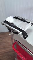 Carrito de Emergencia Médico Profesional Multicolor, Carrito de Enfermería de Plástico para Hospital, 5 Cajones, Poste para Suero Intravenoso, Clínica, Sala de UCI