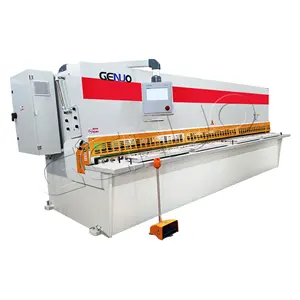 hydraulic swing beam shear metal sheet 3m making cutting machines 16mm plate shearing machine CNC