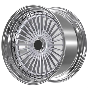 Nuevas Llantas Forjadas de Aluminio de Dos Piezas con Diseño Cóncavo para Autos Todoterreno HEW PROJECT de 18-24 Pulgadas, 5x120, ET 40mm, Ancho 20mm, 3 Años de Garantía - Product Image 4