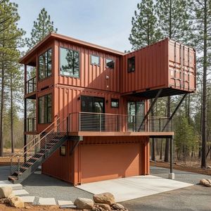 Maisons modulaires en conteneur de luxe, Modules de maison en conteneur préfabriqués, Bureau en conteneur de 3 chambres - Product Image 4