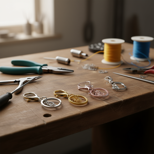 Porte-clés en métal avec fermoir à homard, alliage de zinc, tendance de la mode, logo personnalisé, mousqueton pour mariage, anniversaire, cadeau de Noël, DingHong L154 - Product Image 2