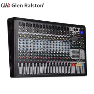 Glen Ralston Professionele Audio Mixing Console 16 Kanalen Met Dj Audio Mixer Mixer