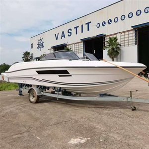 Mini-Yacht de Luxe Design 24 pieds en Fibre de Verre Bateau de Pêche de Loisirs Bateau à Moteur Sportif Vitesse Élevée Sports Nautiques Moteur 7.3M - Product Image 6