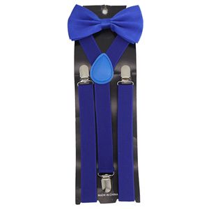 Set di <span class=keywords><strong>bretelle</strong></span> con <span class=keywords><strong>bretelle</strong></span> regolabili a forma di Y da <span class=keywords><strong>uomo</strong></span> con <span class=keywords><strong>bretelle</strong></span> rosse <span class=keywords><strong>e</strong></span> papillon per Halloween Cosplay Party - Product Image 3