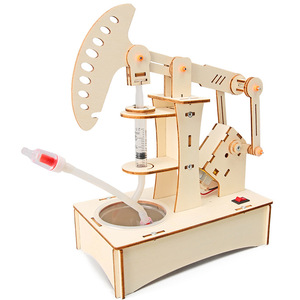 Bơm Đơn Vị Thí Nghiệm Khoa Học Để Dạy Đồ Chơi Trẻ Em Của Nhãn Hiệu Tự Làm Gói Vật Liệu Bán Buôn Vui Vẻ Thí Nghiệm Đồ Chơi Bằng Gỗ Đồ Chơi - Product Image 1