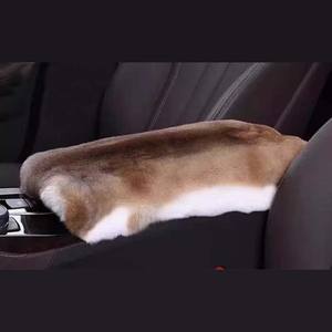 Karpet bulu kelinci Rex dekorasi berbulu warna alami pabrik berpengalaman Pelts/kulit kelinci - Product Image 4