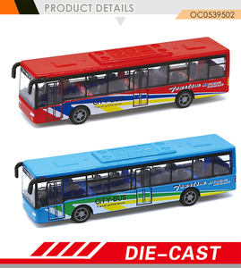 Jouet de <span class=keywords><strong>bus</strong></span> en métal moulé sous pression, pour enfant, chevelure colorée, offre spéciale, - Product Image 3