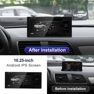 Autoradio multimédia sans fil CarPlay Auto Android 14 pour AUDI Q3 2013-2018, écran 10,25 pouces, système multimédia automobile - Product Image 5