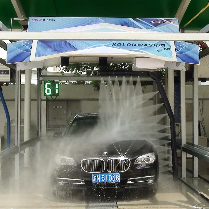 shanghai Fully automatic car washing machine manufacturers mechanical equipment global sales 360-degree non-contact
