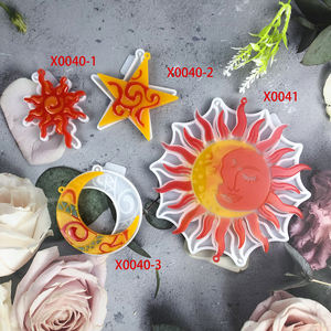 Moule en silicone pour résine fait main, style DIY, ornements décoratifs et outils pour gâteaux, pour la fabrication de résine, moule en plâtre - Product Image 3