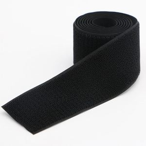 Cinta de gancho y bucle sin cepillar, duradera, cinta de bucle elástica, cinturón elástico de tela suave, cintas mágicas, bandas elásticas - Product Image 3