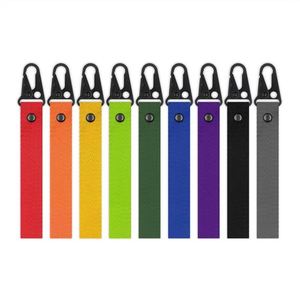 Correa de Llavero Corta Resistente, Tejida y Bordada, con Gancho Metálico Duradero, para Motociclistas y Uso en Exteriores - Product Image 3