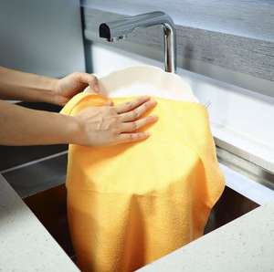 Toalla de limpieza de secado rápido personalizable con paño de fibra ultrafina de <span class=keywords><strong>gran</strong></span> tamaño colorido - Product Image 5
