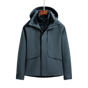 เสื้อโค้ทกีฬาสำหรับผู้ชายเสื้อแจ็กเก็ตกันน้ำกันลมใส่สบายเป็นที่นิยมออกแบบโลโก้ได้ตามต้องการ - Product Image 4