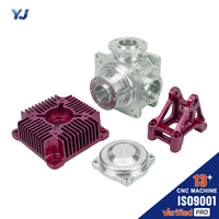 Conjuntos Térmicos al Vacío para Herramientas de Semiconductores Personalizados CNC, Disipadores de Calor de Aluminio Anodizado, Cámaras de Vacío Selladas, Mecanizado de 5 Ejes