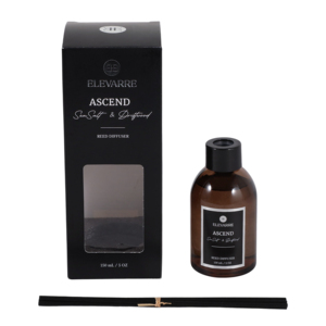 ELEVARRE Ascend Diffusore a Bastoncini 150ml Olio Profumato al Sale Marino e Legno di Recupero per la Casa - Product Image 2