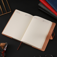 Cuaderno de Tapa Dura con Cubierta Encolada, Logotipo Personalizado Impreso, Diario de Oficina para Negocios