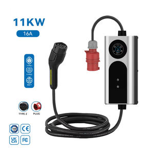 <span class=keywords><strong>Chargeur</strong></span> portable DIBOEV Type 2 22kw 11kw 7kw 3.5KW 32a 16a Mobile AC Home Ev Station de charge portable avec APP WIFI - Product Image 2