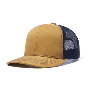 Cappello da camionista alla moda Unisex con tesa leggermente ricurva parasole traspirante maglia <span class=keywords><strong>Jin</strong></span> <span class=keywords><strong>Zhang</strong></span> Qing lettera modello da Stock - Product Image 1